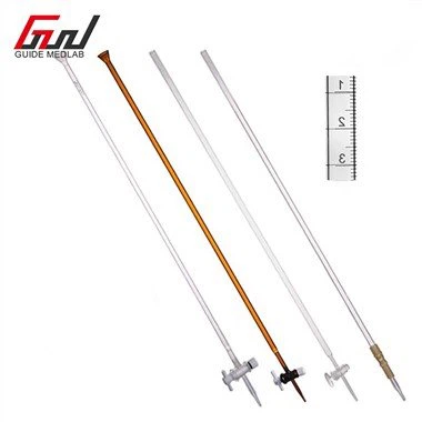 Laboratórna sklenená byreta 50 ml